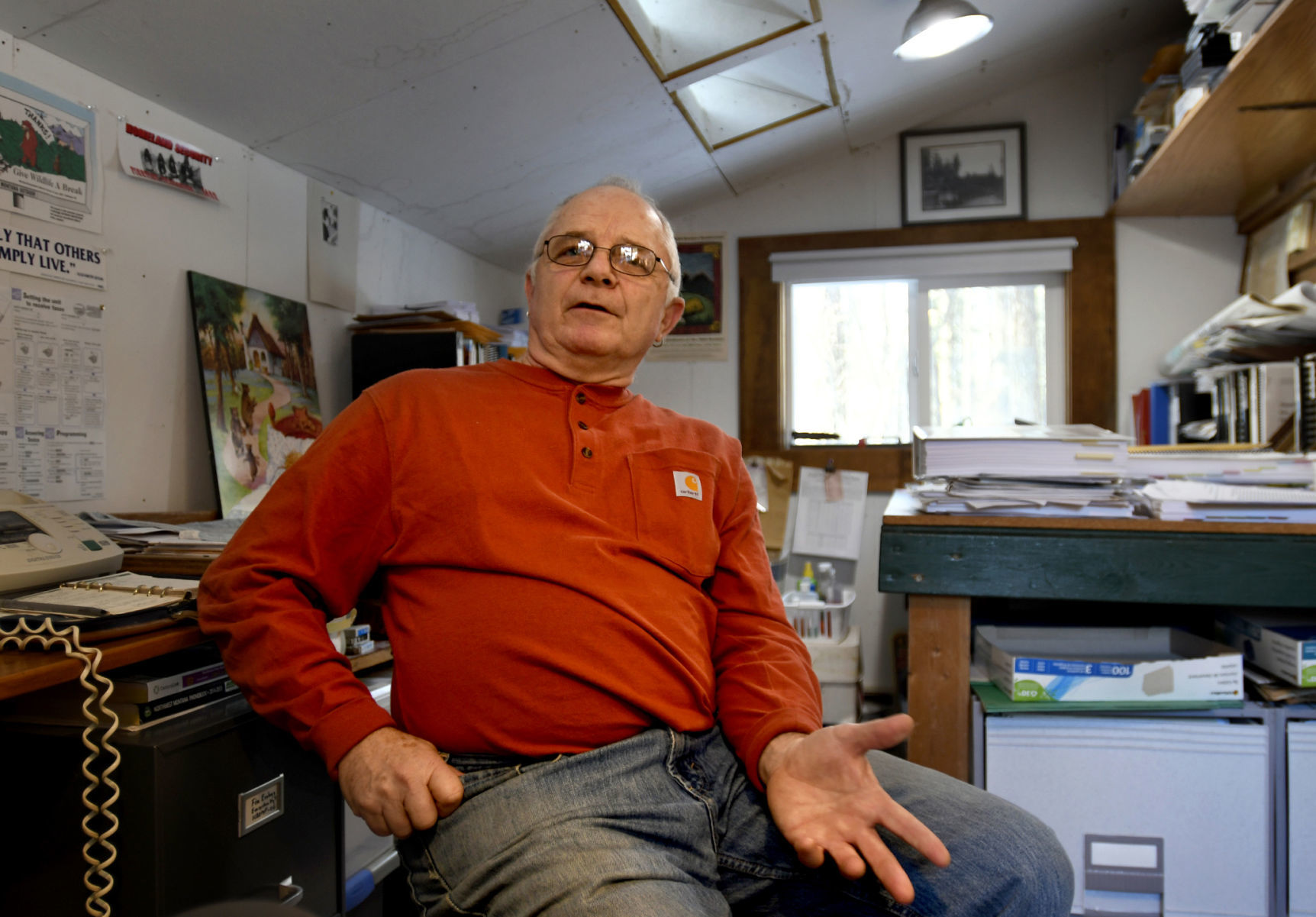 "My peers were tree planters and loggers." - Keith Hammer
